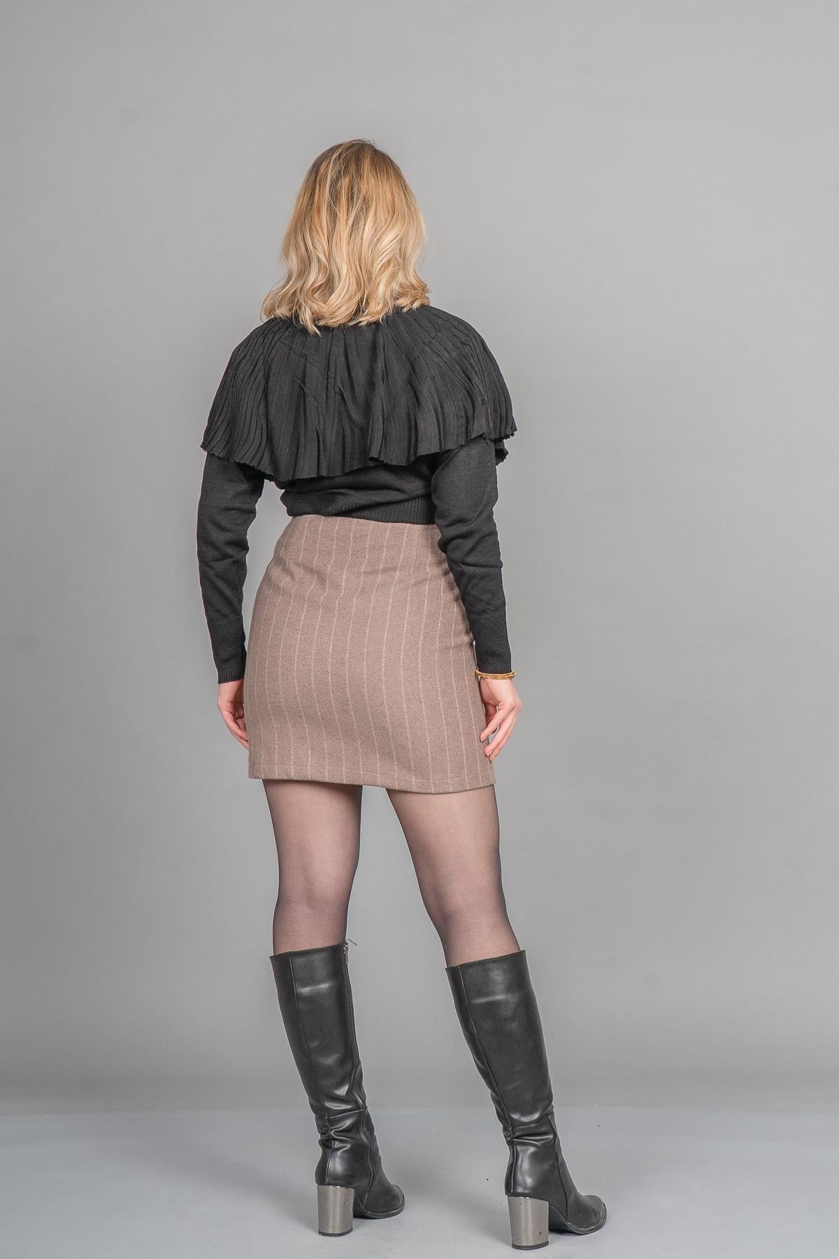 ADRIANA MİNİ ETEK - VIZON