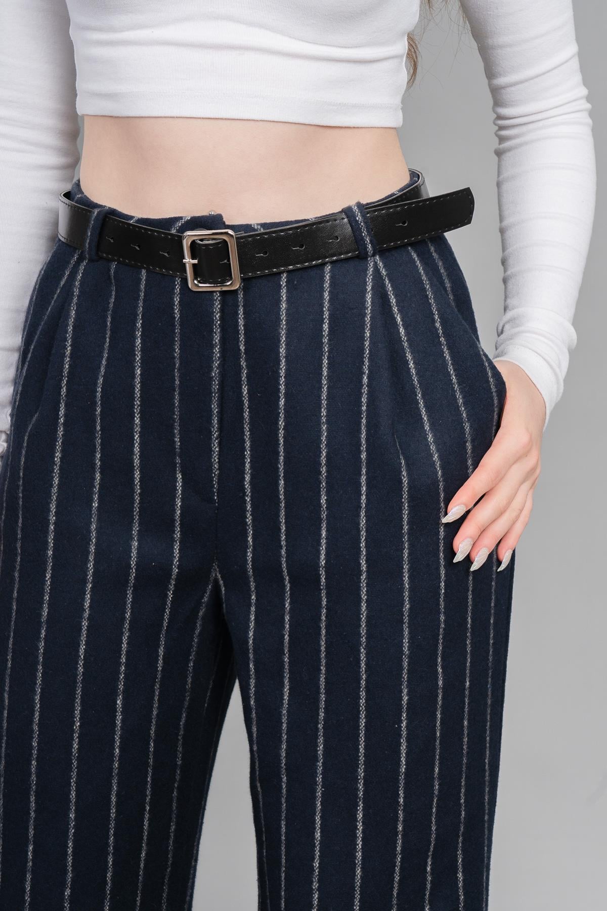 BETHANY DÜZ PAÇA PANTOLON - LACI
