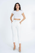 BRIDGET KEMERLİ PANTOLON - EKRU