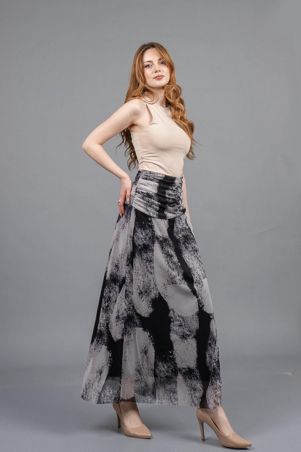 BRISA UZUN ETEK - SIYAH