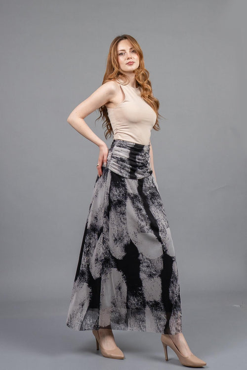 BRISA UZUN ETEK - SIYAH