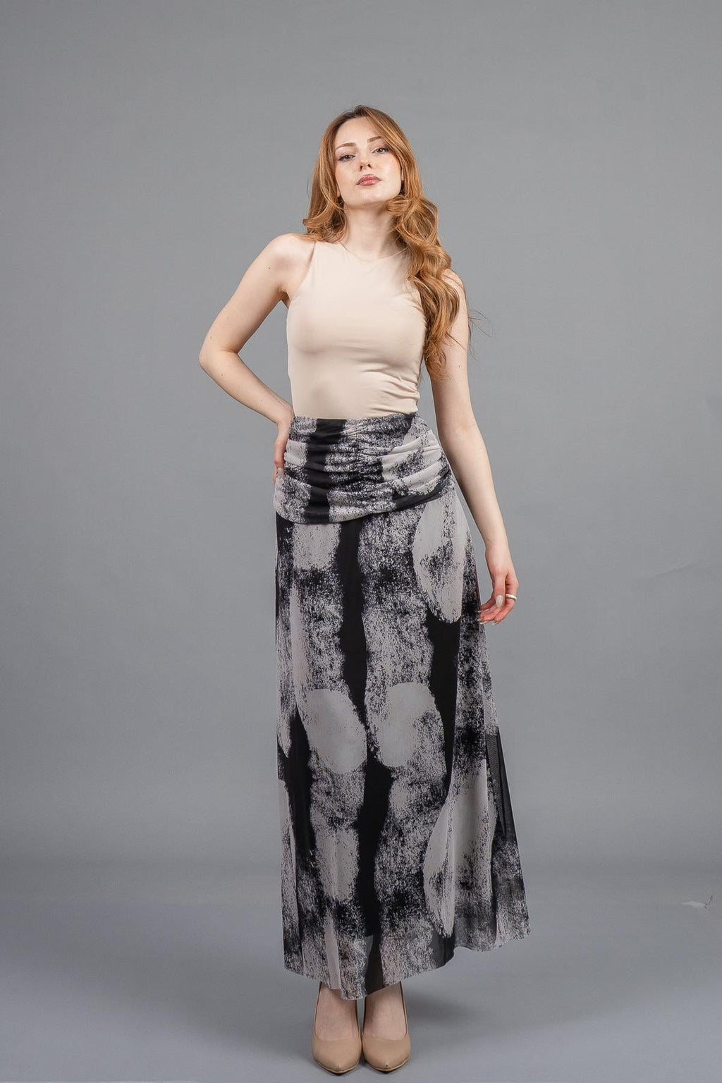 BRISA UZUN ETEK - SIYAH