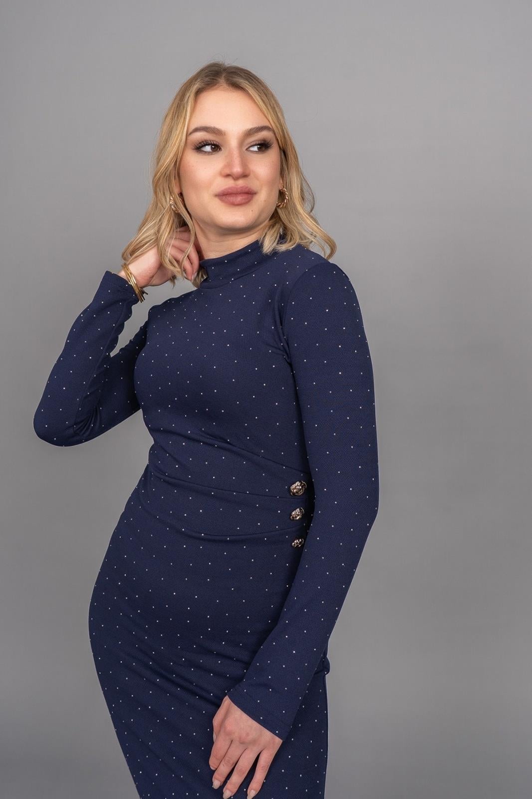 CAMALIA TAŞLI UZUN ELBİSE - LACI