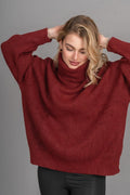 FAITH BALIKÇI YAKA KAZAK - BORDO