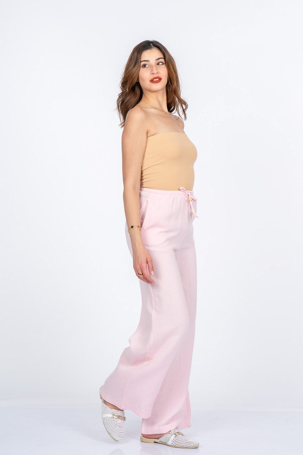 MARIBEL PANTOLON - PEMBE