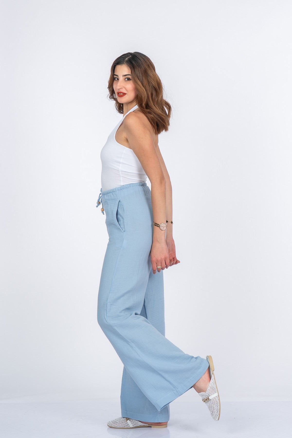 MARIBEL PANTOLON - MAVİ