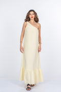 MARINA UZUN ELBİSE - SARI