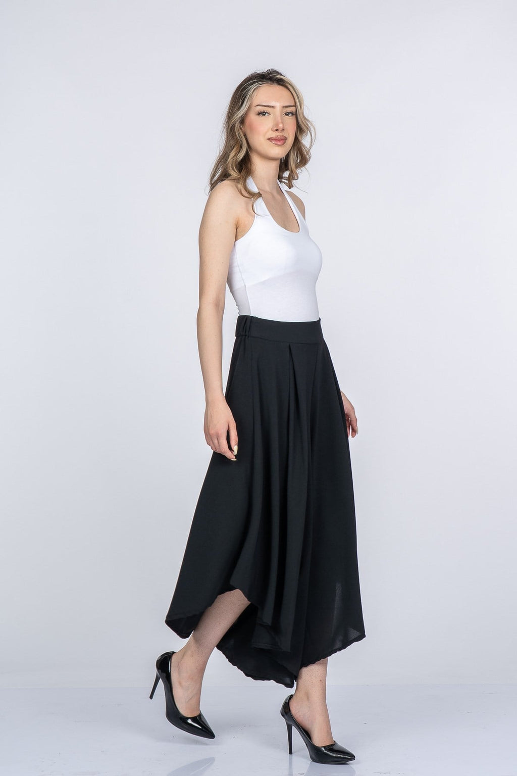 MAYRA KISA PANTOLON - SIYAH