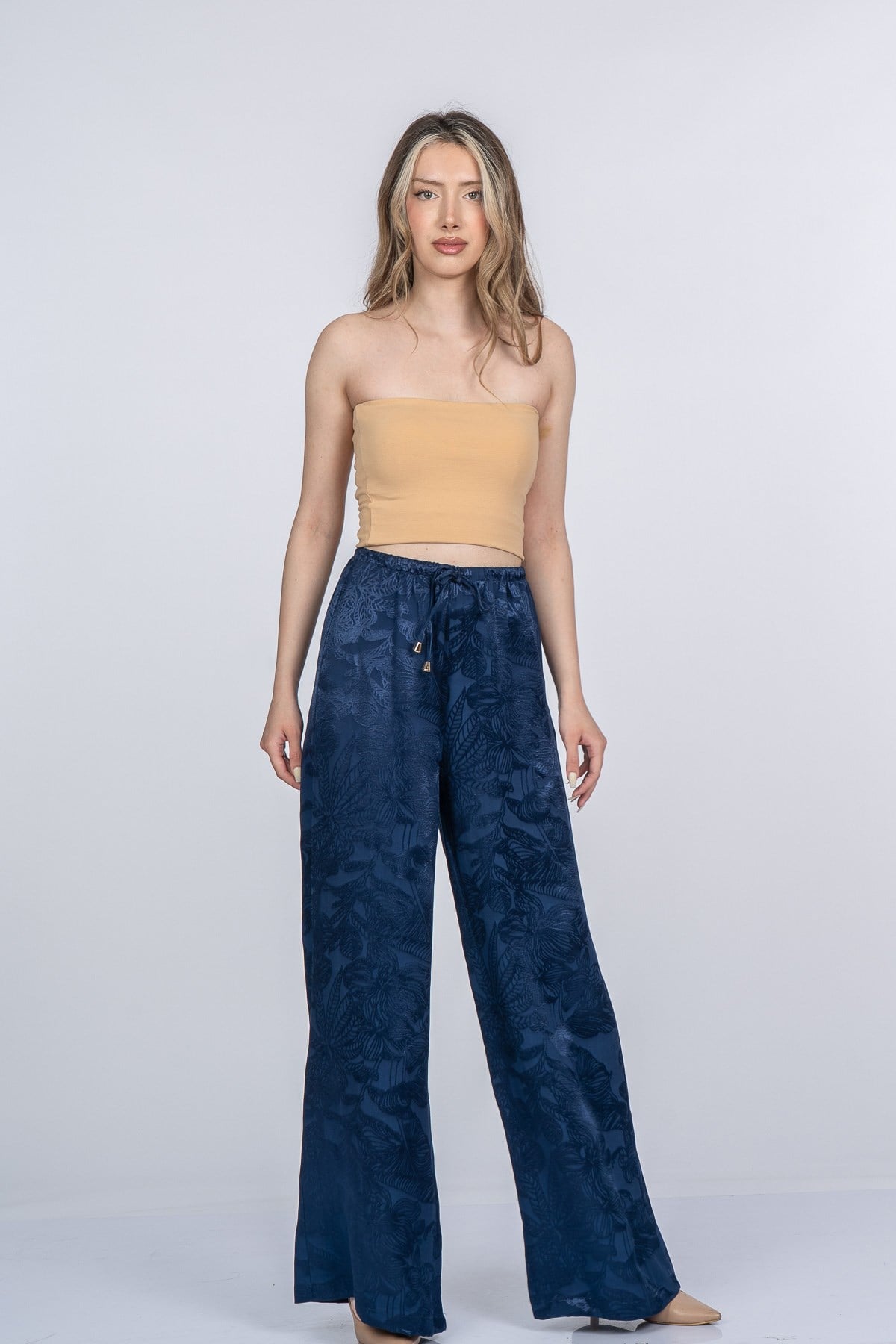MEREDITH SATEN PANTOLON - LACI