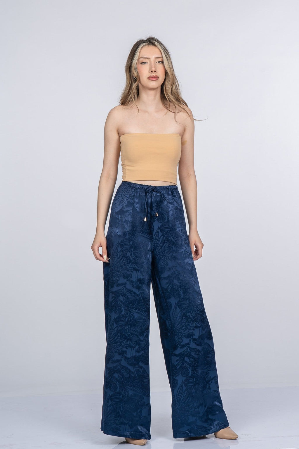 MEREDITH SATEN PANTOLON - LACI