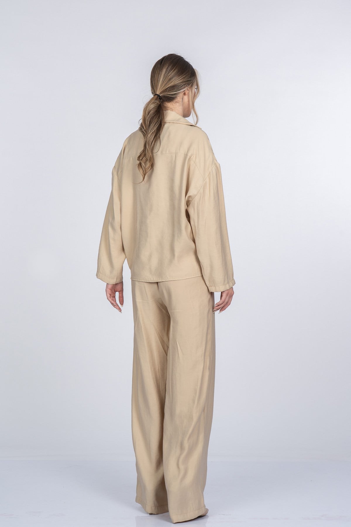 MICAH BLUZ PANTOLON İKİLİ TAKIM - CAMEL