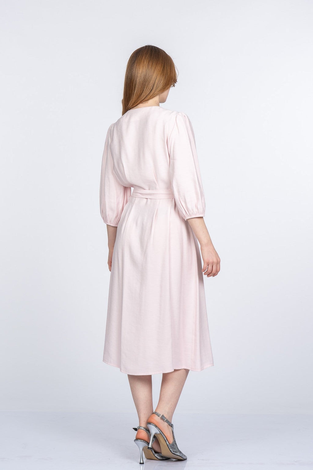 MONTANA UZUN ELBİSE - PEMBE