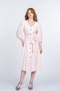 MONTANA UZUN ELBİSE - PEMBE