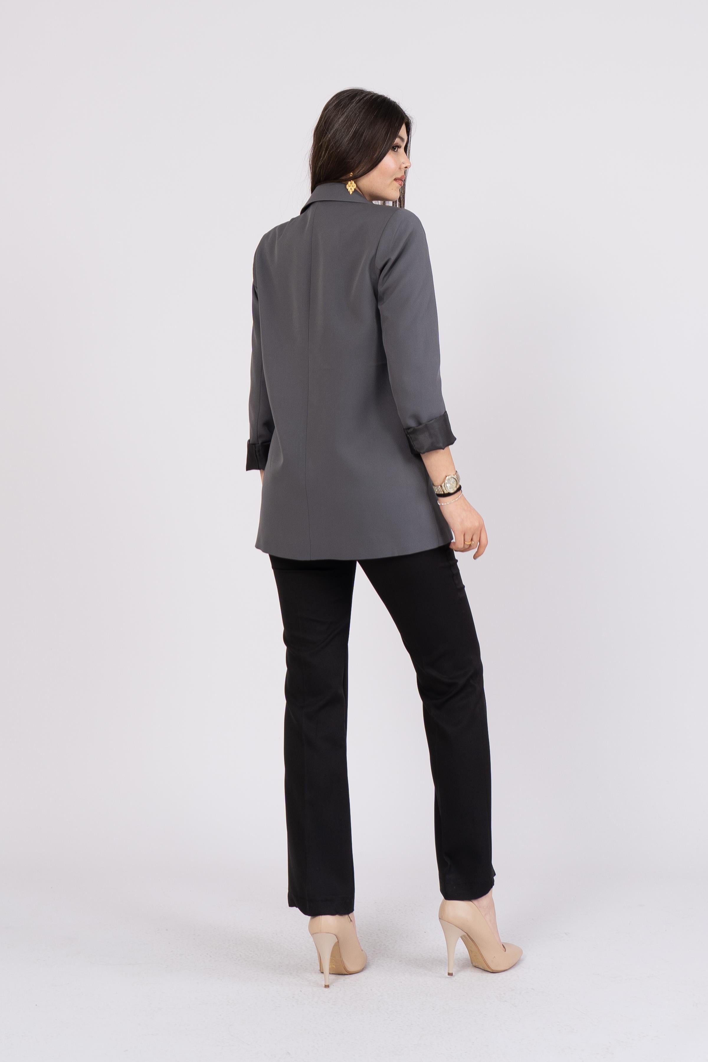 MORGAN KLASİK BLAZER CEKET - ANTRASİT