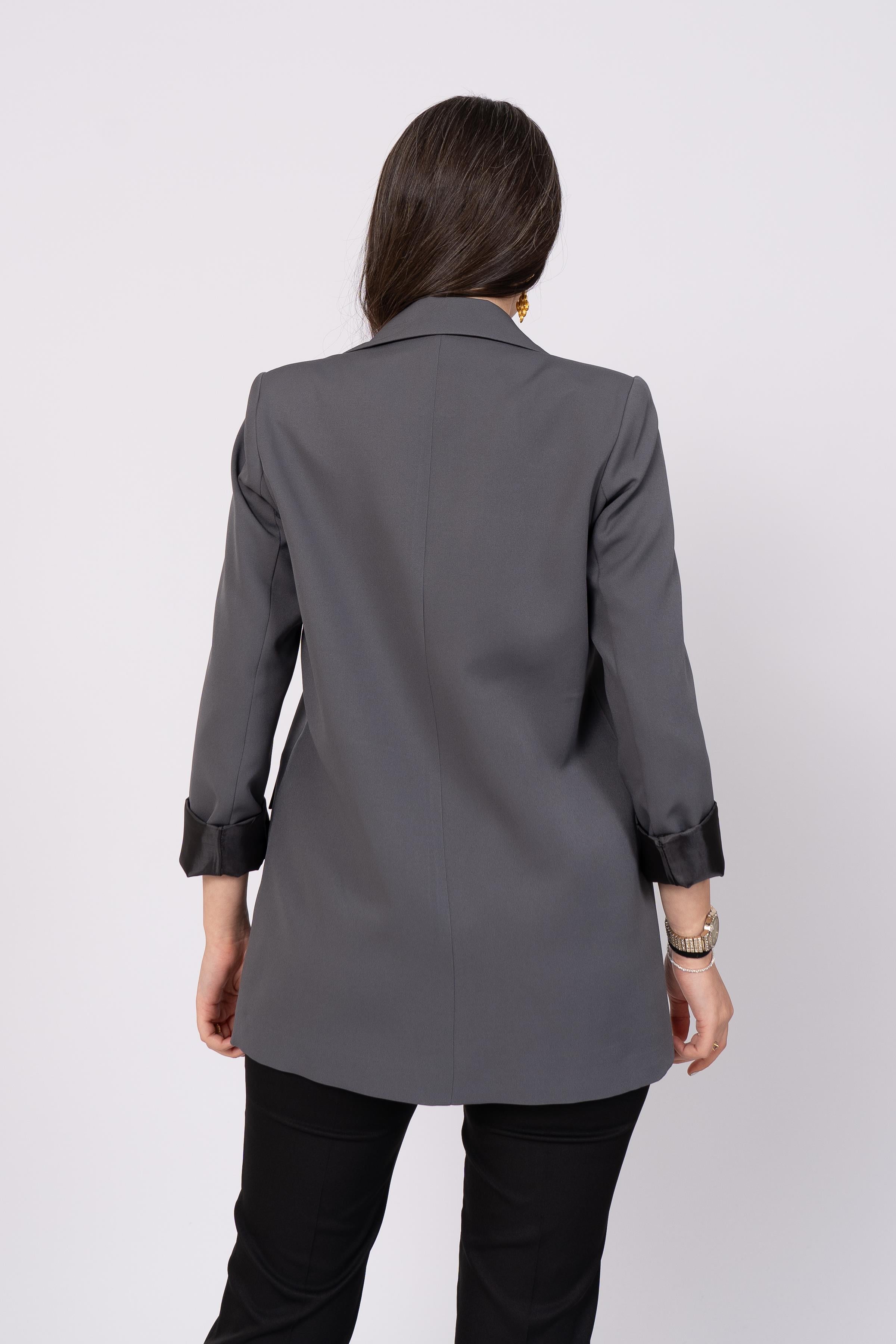MORGAN KLASİK BLAZER CEKET - ANTRASİT