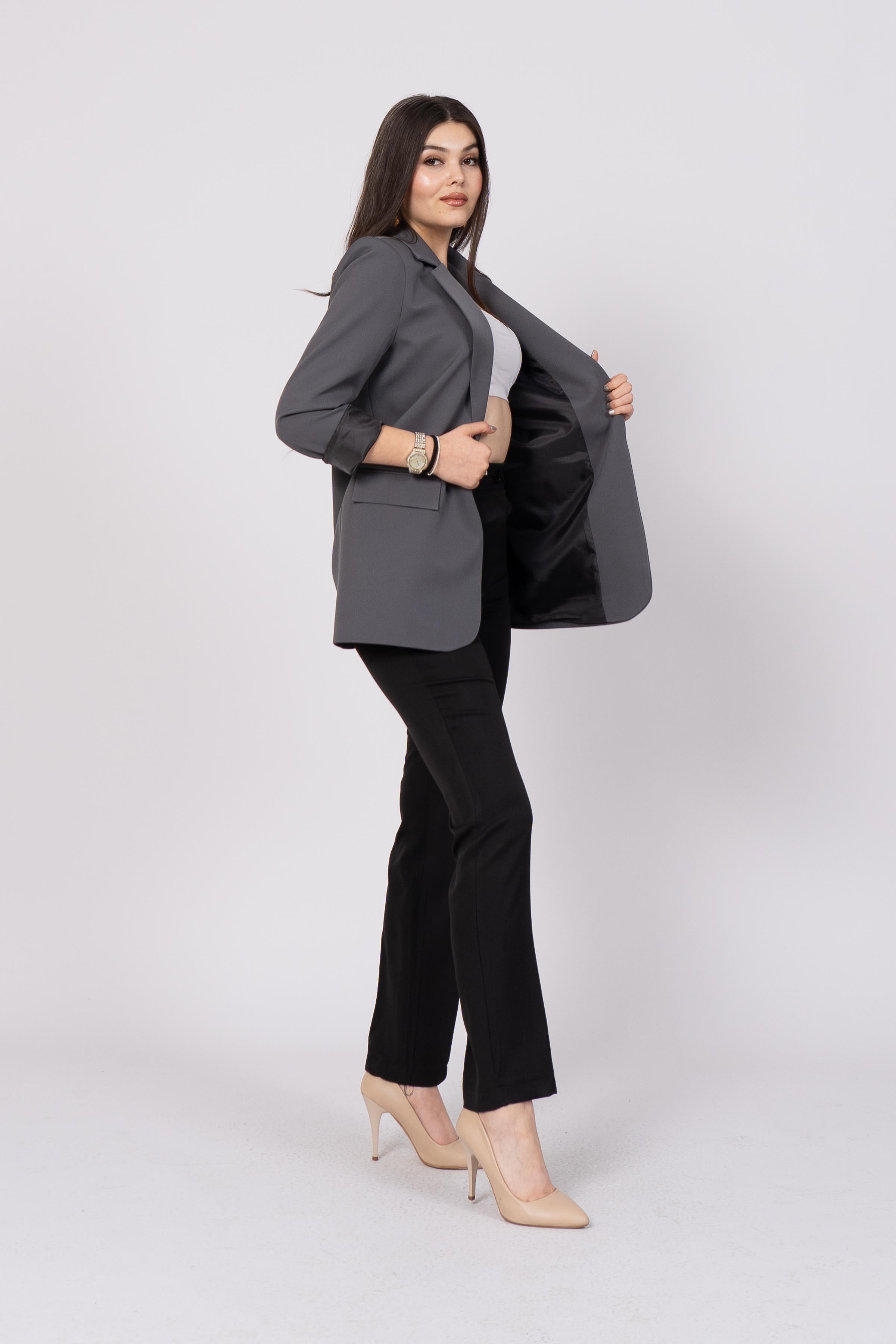 MORGAN KLASİK BLAZER CEKET - ANTRASİT