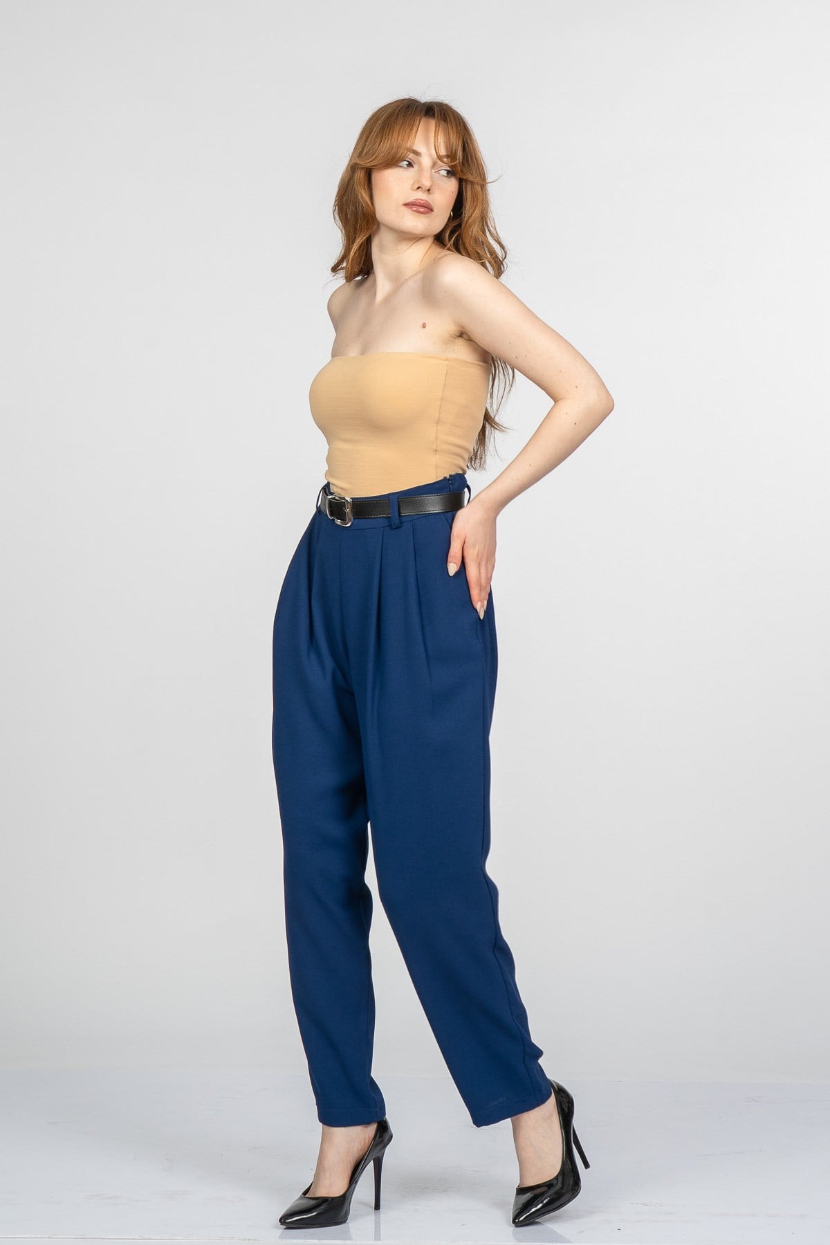 NADIA KEMERLİ PANTOLON - LACI