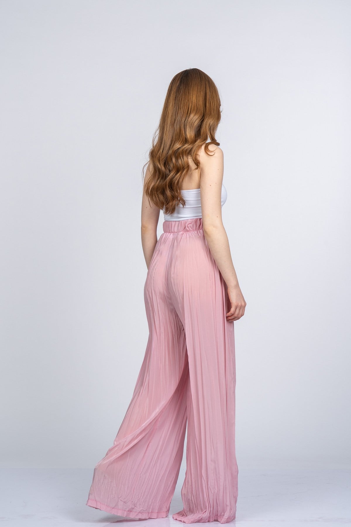NATALY BOL PANTOLON - PEMBE