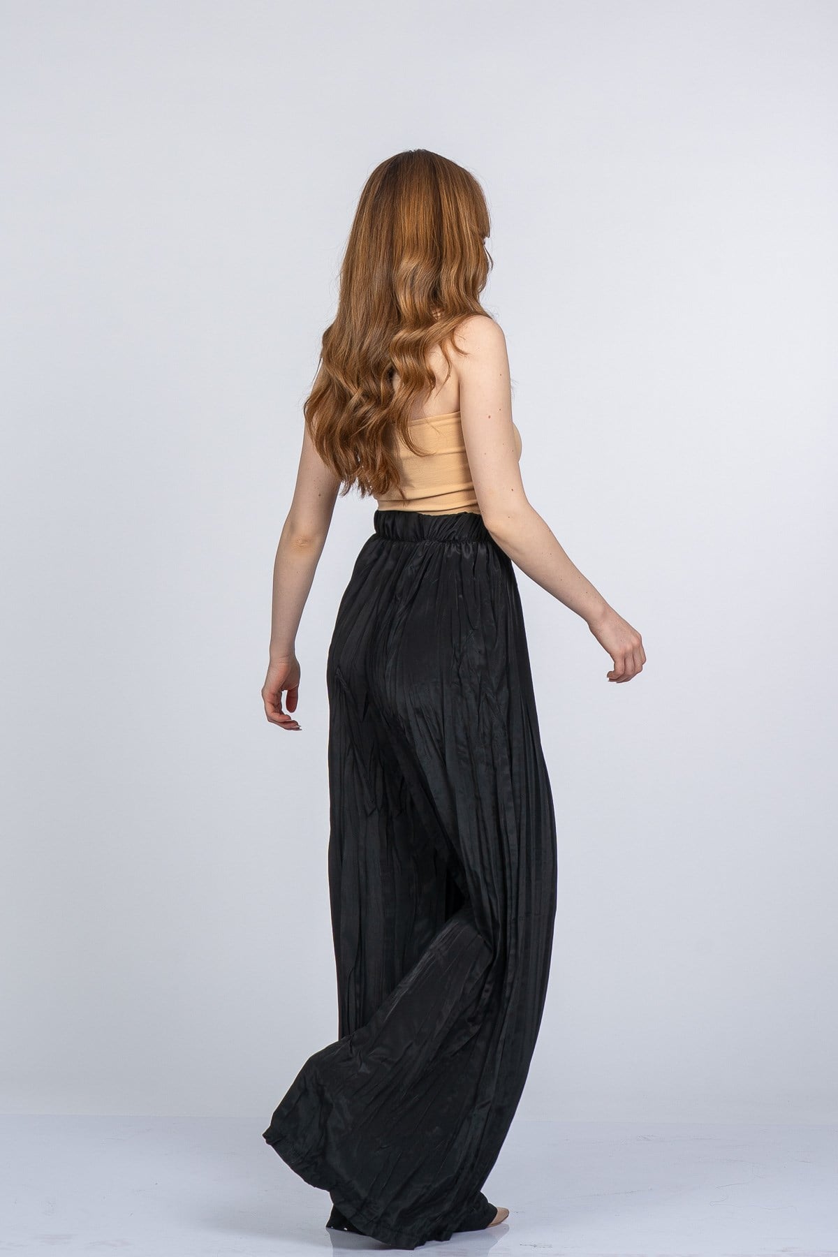NATALY BOL PANTOLON - SIYAH