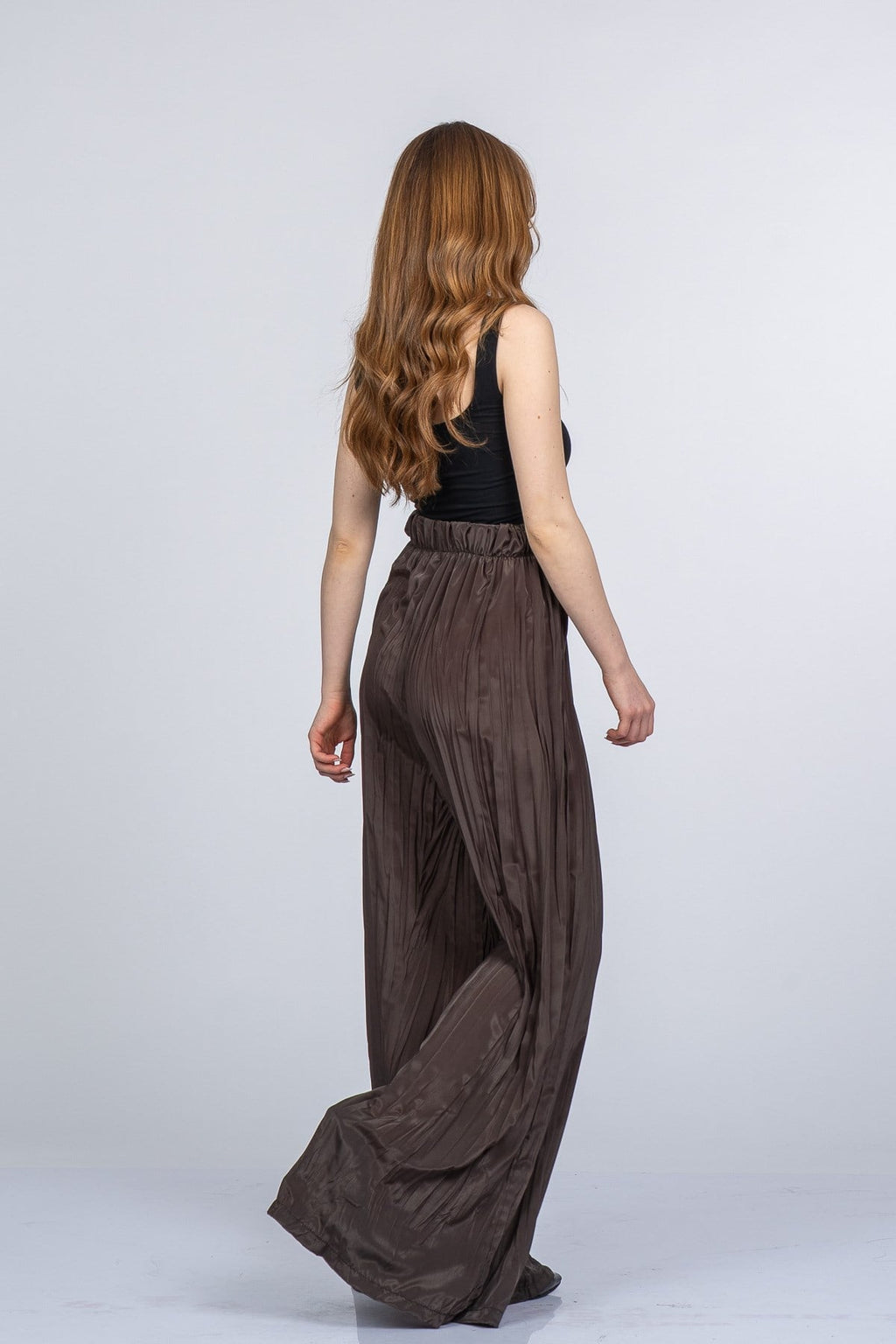 NATALY BOL PANTOLON - KAHVE