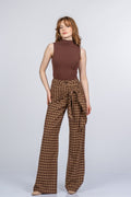 NIA EKOSE PANTOLON - EKOSE - KARELİ