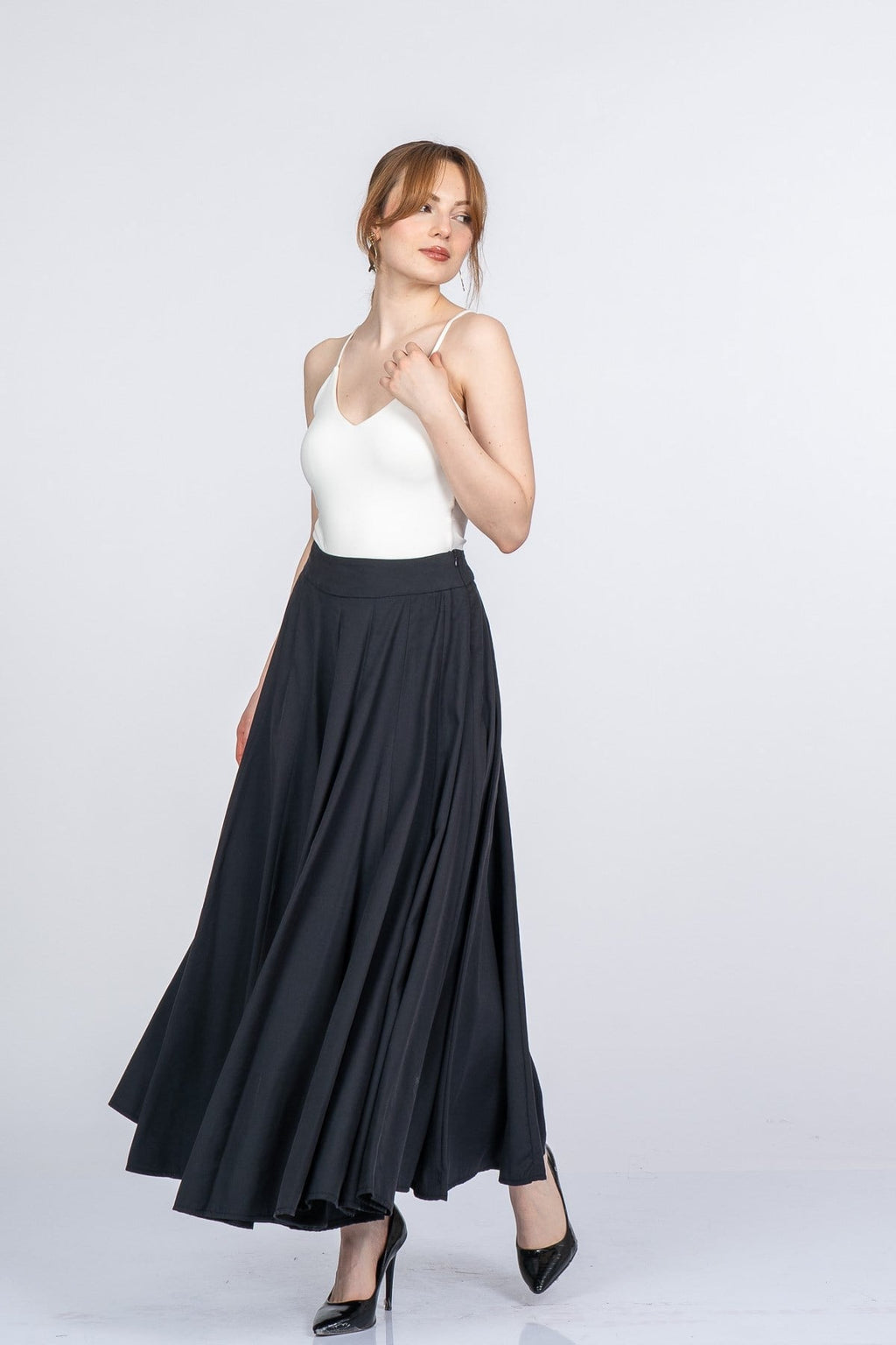 NINA PARÇALI ETEK - SIYAH