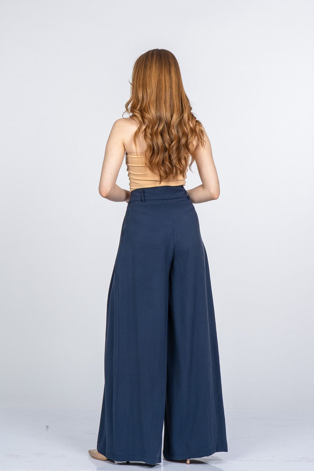 NYAH PİLELİ PANTOLON - LACI