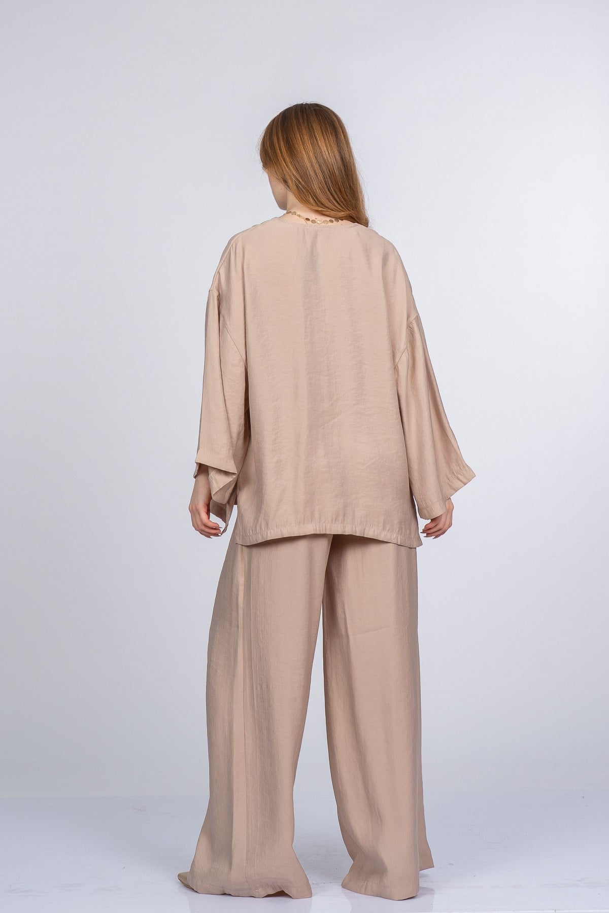 PAIGE OVERSIZE İKİLİ TAKIM - BEJ