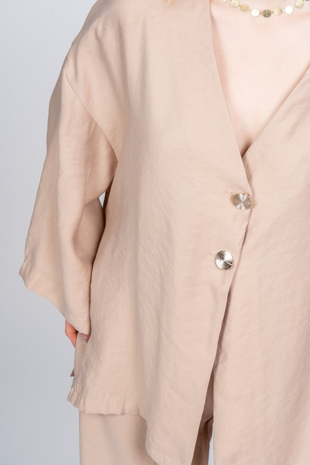 PAIGE OVERSIZE İKİLİ TAKIM - BEJ