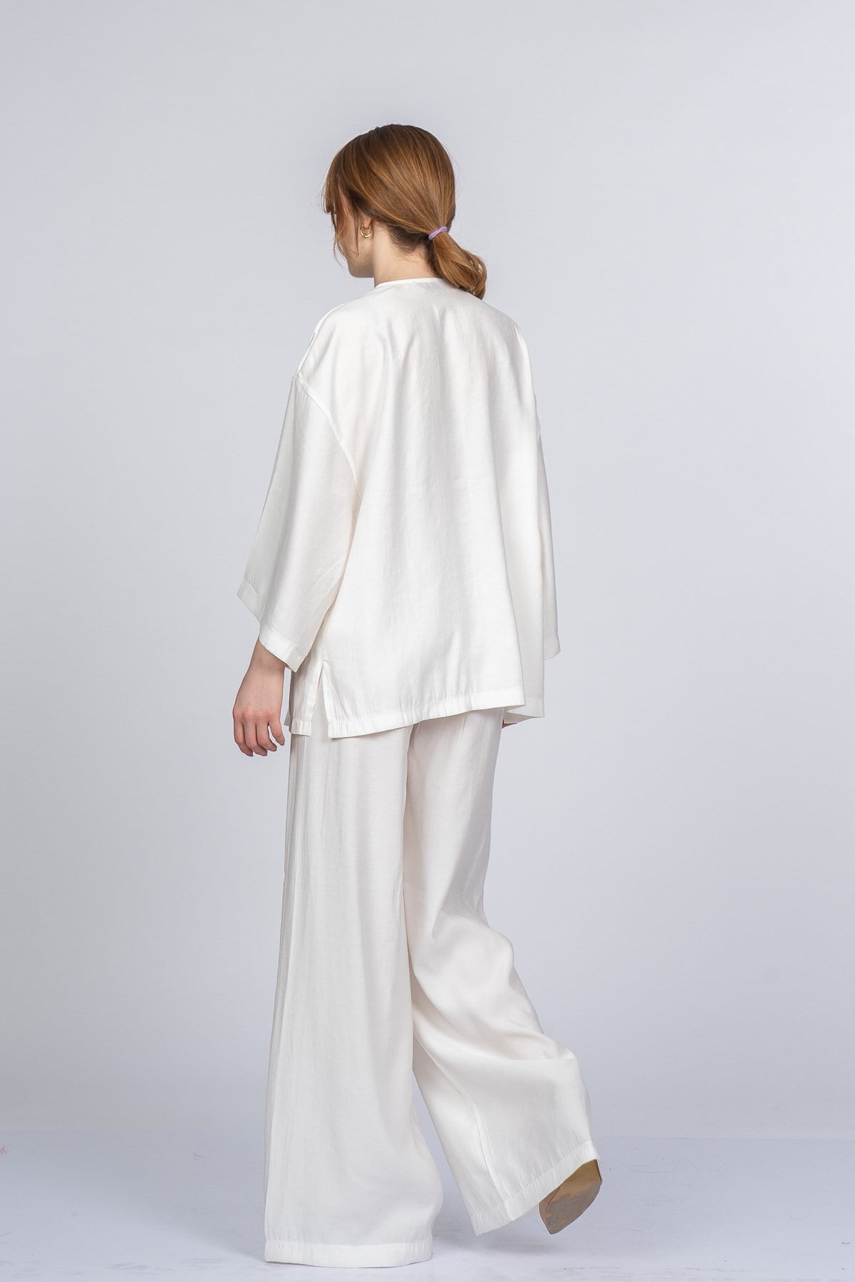 PAIGE OVERSIZE İKİLİ TAKIM - EKRU