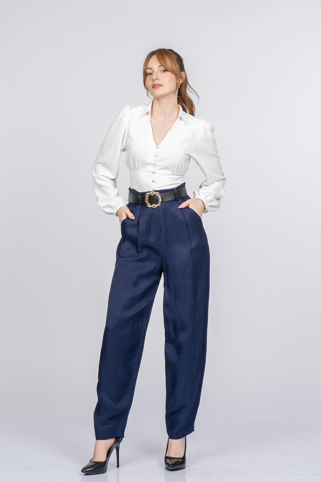 PATRICIA KEMERLİ PANTOLON - LACI