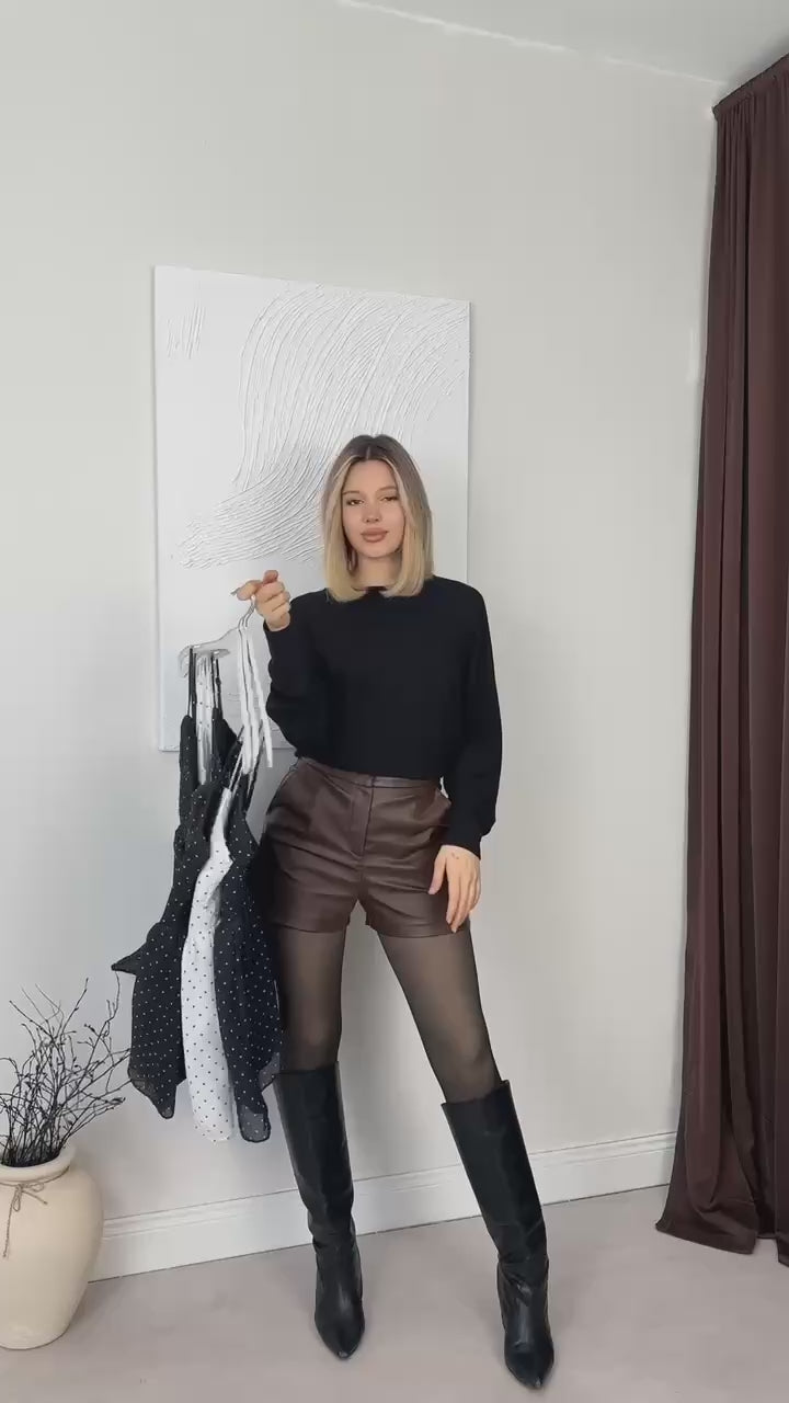 ALIYA KISA ELBİSE - LACİVERT