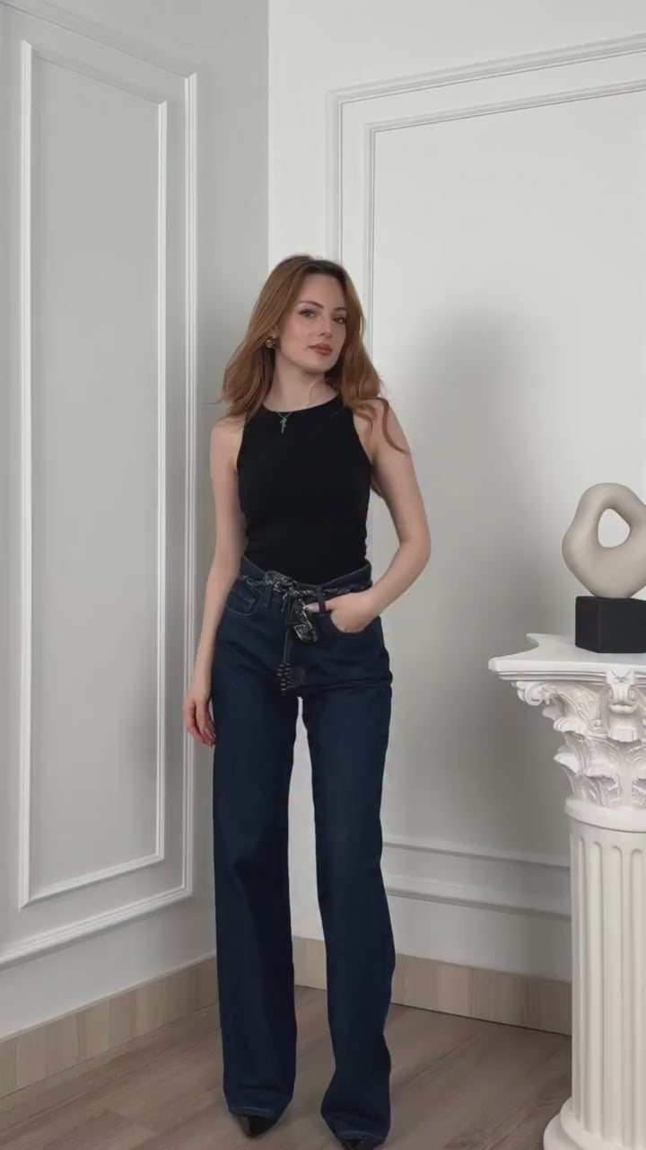 WINSTON PALAZZO KOT PANTOLON