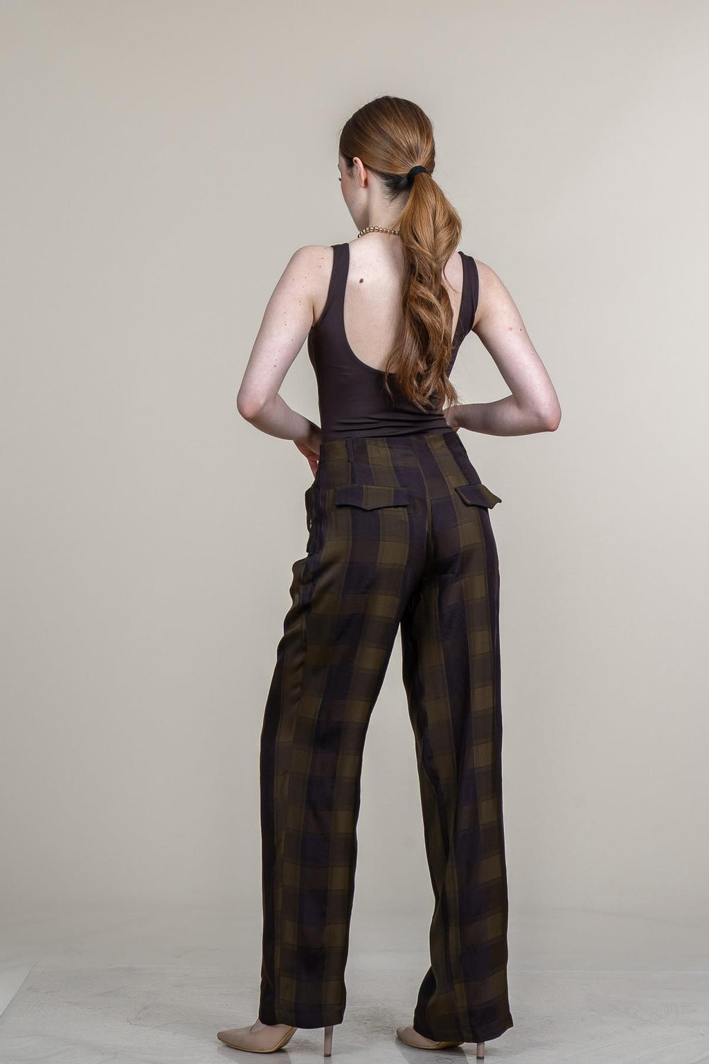 RIVER DÜŞÜK BEL PANTOLON - 008 HAKİ