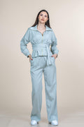 SALLY CEKET PANTOLON İKİLİ TAKIM - MINT