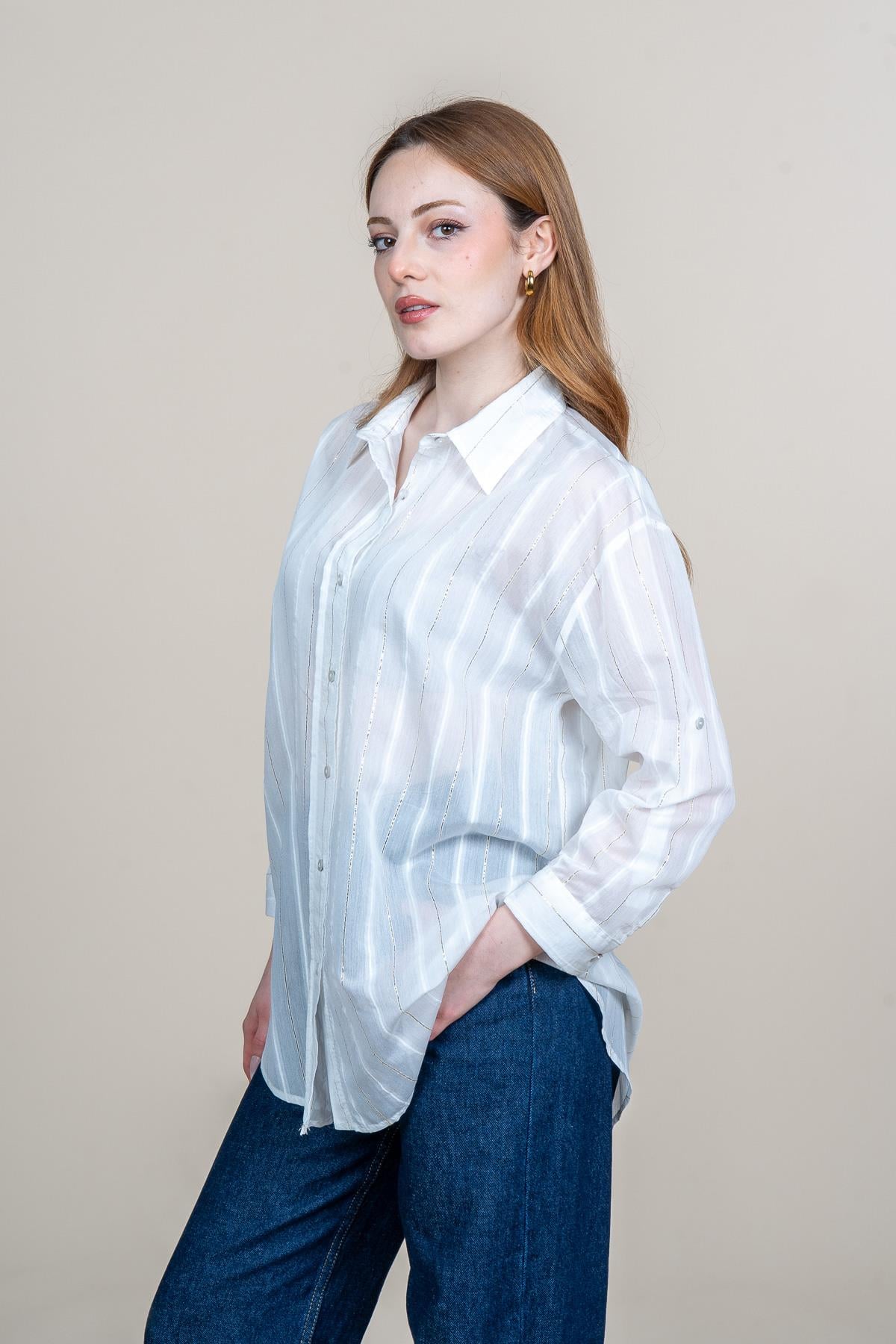 SELINA GÖMLEK - EKRU