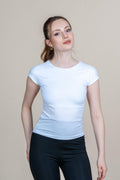 TREVER SIFIR KOL T-SHIRT - BEYAZ
