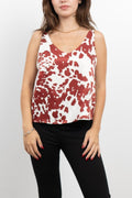 Y-70029 ASKILI BLUZ - BORDO