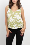 Y-70029 ASKILI BLUZ - YESIL